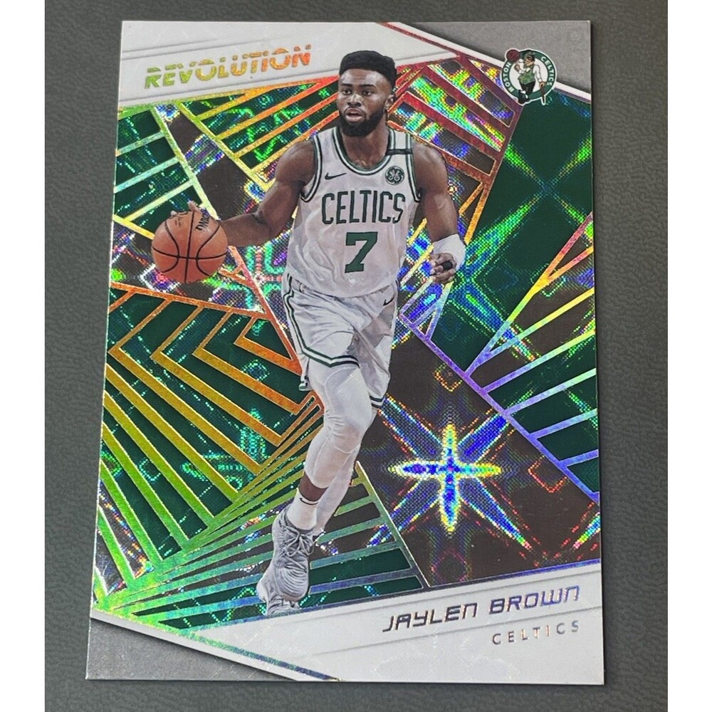 2018-19 Panini Revolution #42 Jaylen Brown GALACTIC Celtics SSP